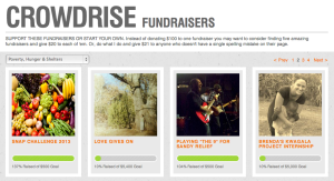 Crowdrise Fundraisers